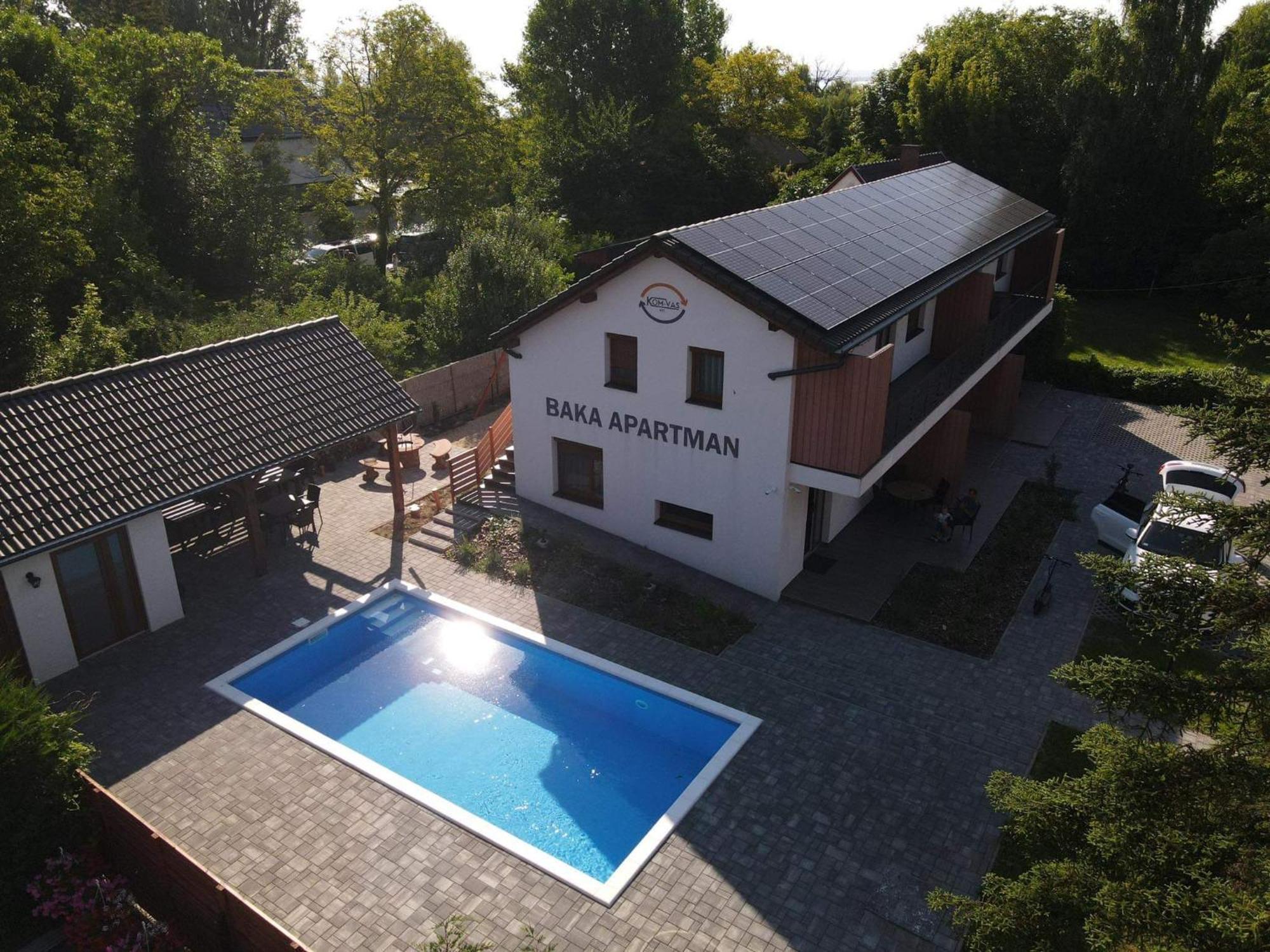 Baka Apartman Ábrahámhegy Extérieur photo